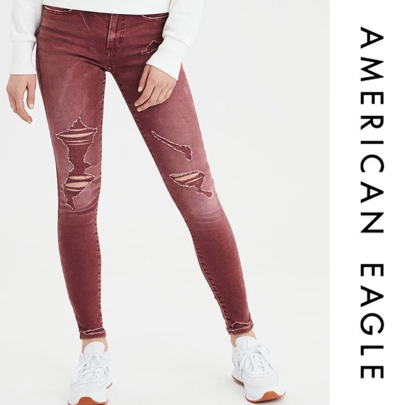 American Eagle Outfitters Denim - American Eagle Super Stretch High Waisted Jegging